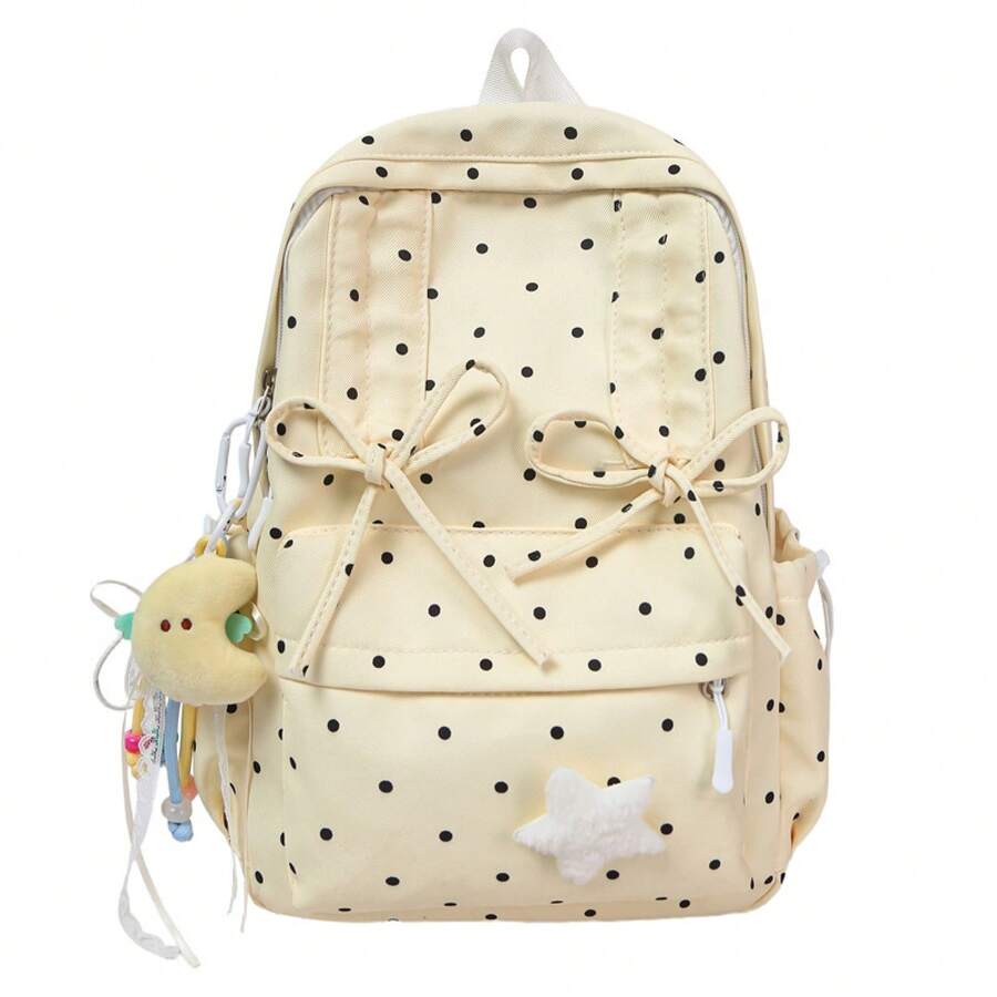 Cute Polka Dot Small Backpack  - Fashion Backpack Women ulasan dan harga