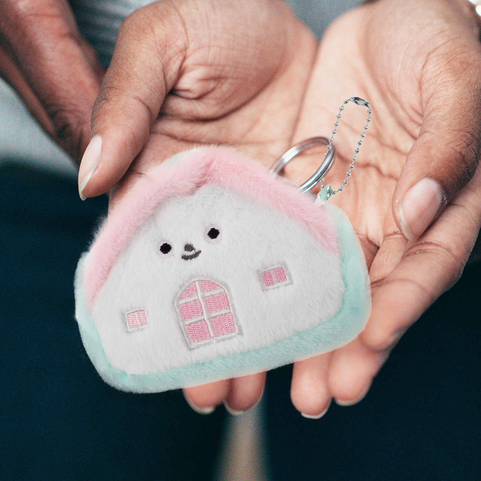 Adorable Mini House Keychain C - Mini Backpack Purse ulasan dan harga