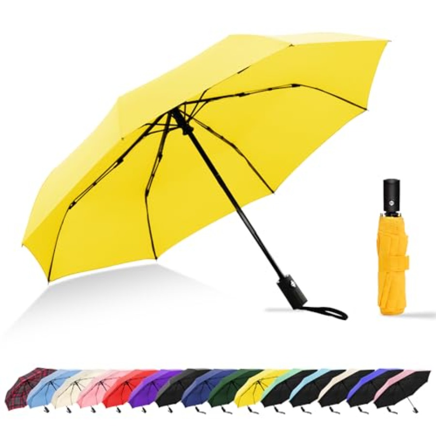 Travel Umbrella UV Sun Protect - Mini Backpack Purse ulasan dan harga