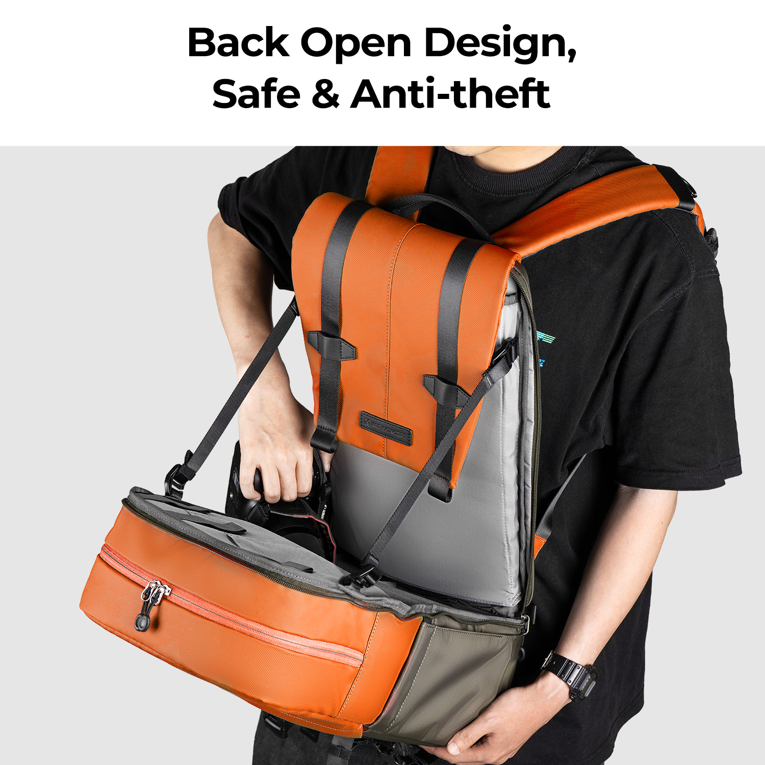 K&F CONCEPT Camera Backpack Tr - Laptop Backpack 15.6 ulasan dan harga