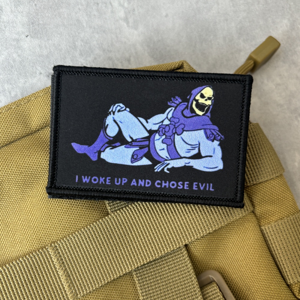 I WOKE UP AND CHOSE EVIL Tacti - Rucksack Military Style ulasan dan harga