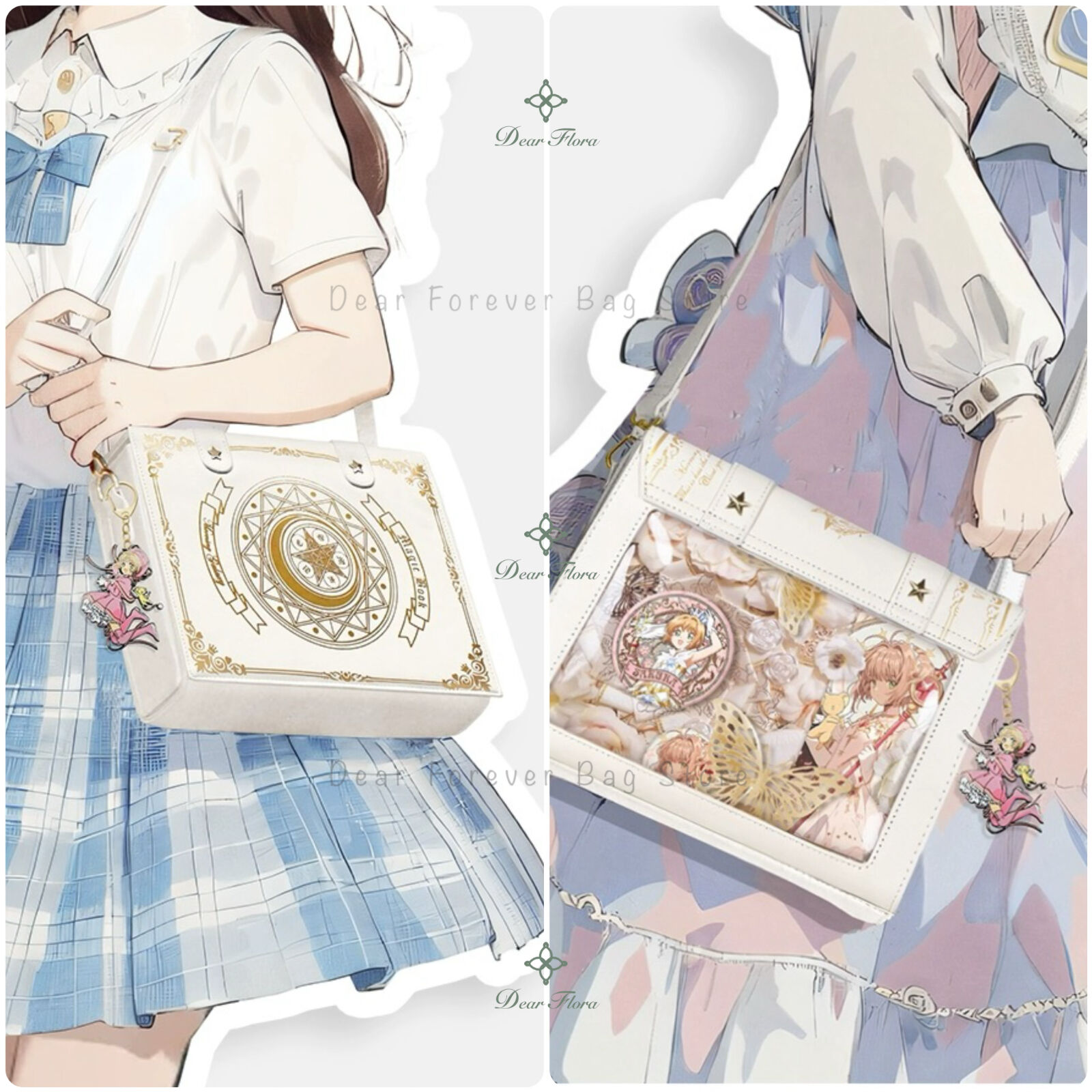Y2K Magic Book Lolita Ita Bag  - Mini Backpack Purse ulasan dan harga