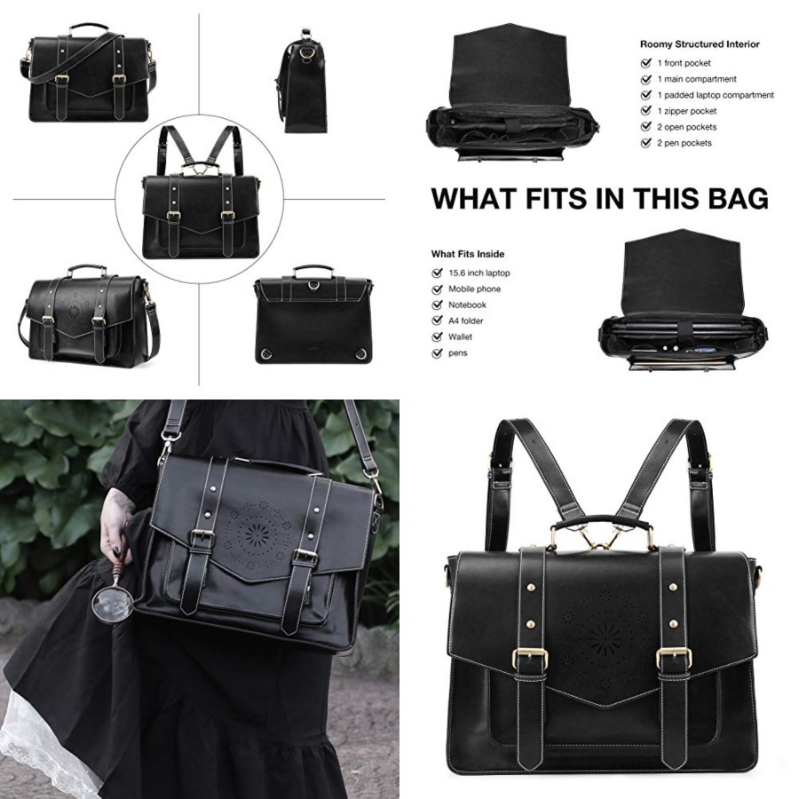 Backpack for Women Briefcase M - Laptop Backpack 15.6 ulasan dan harga