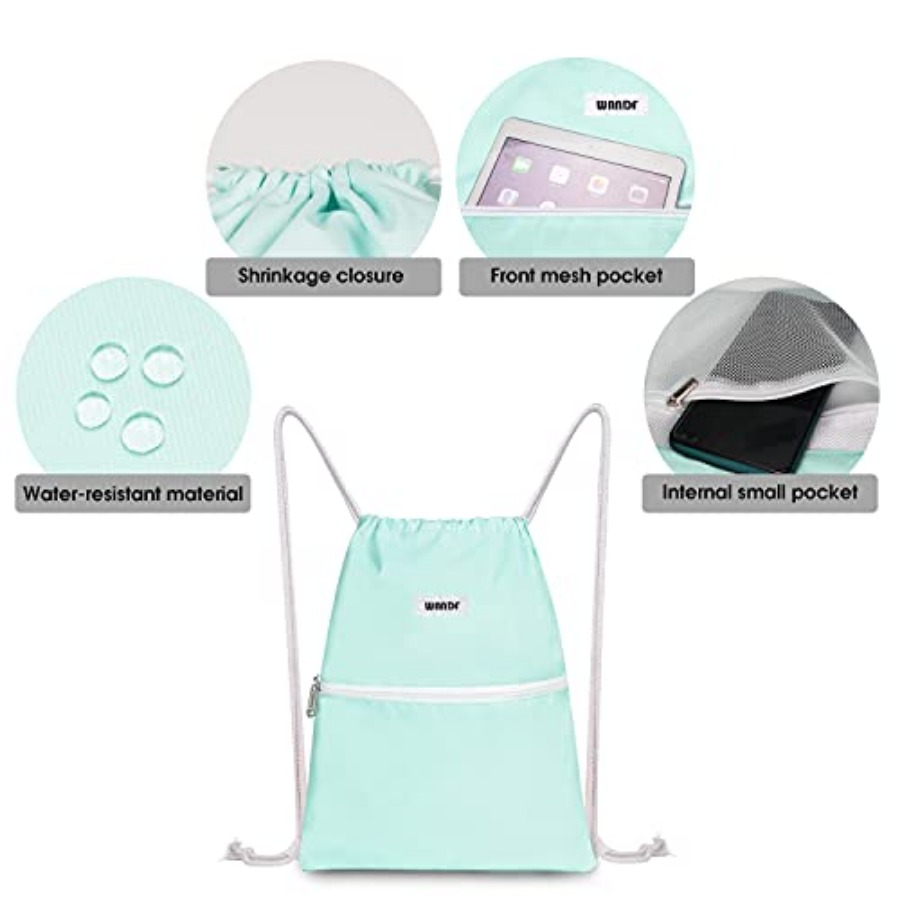 Drawstring Backpack String Bag - Drawstring Gym Bag ulasan dan harga