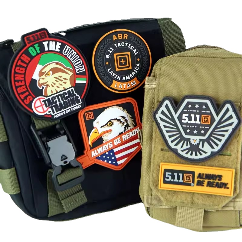 Tactical Badge Soft Rubber Ves - Rucksack Military Style ulasan dan harga