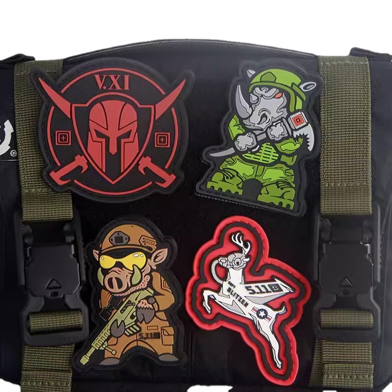 Tactical Badge Soft Rubber Ves - Rucksack Military Style ulasan dan harga
