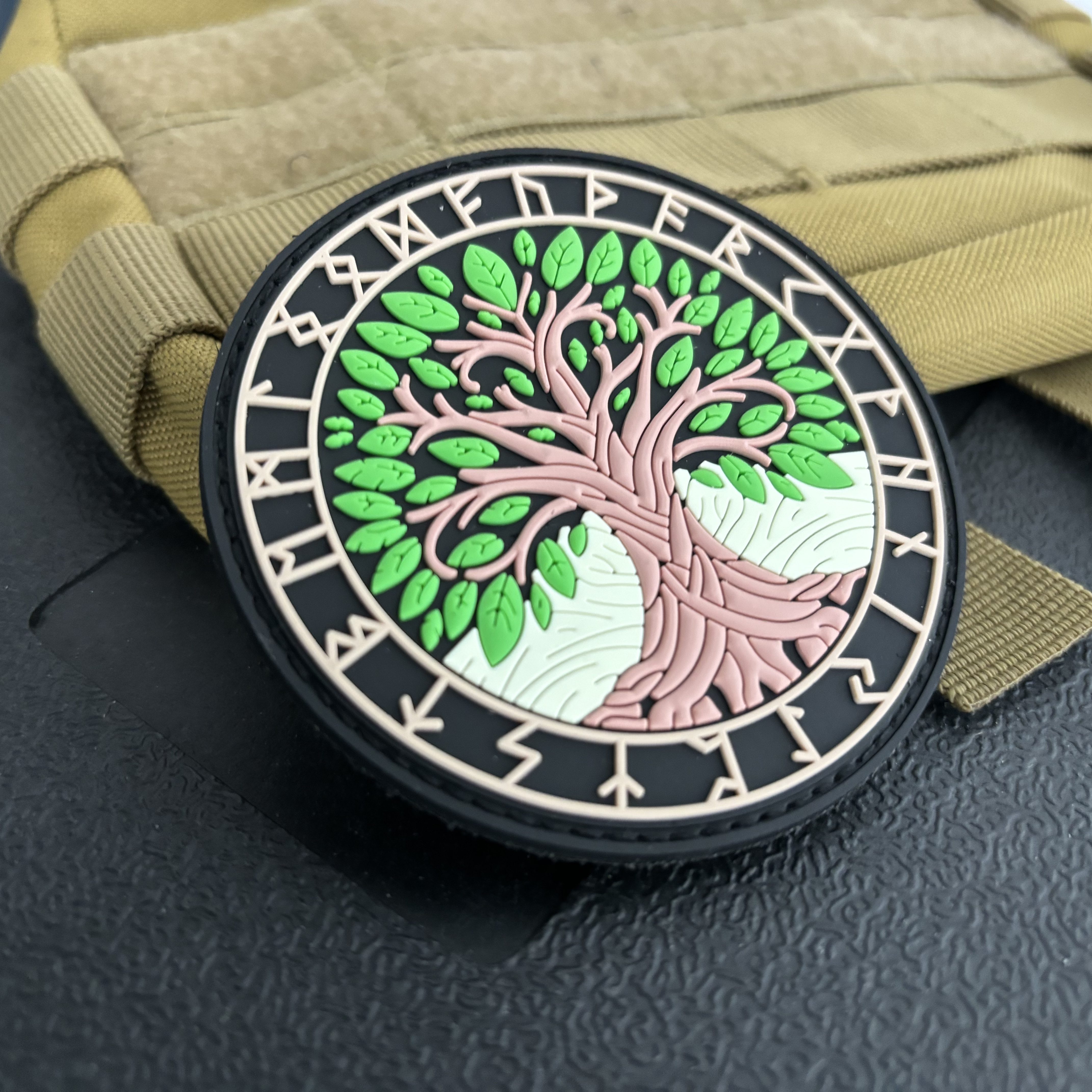 Yggdrasil Viking Totem PVC Pat - Rucksack Military Style ulasan dan harga