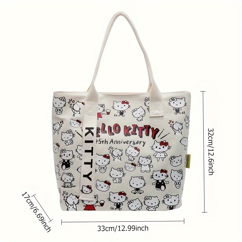 Hello Kitty Large Capacity Sho - Canvas Backpack Casual ulasan dan harga