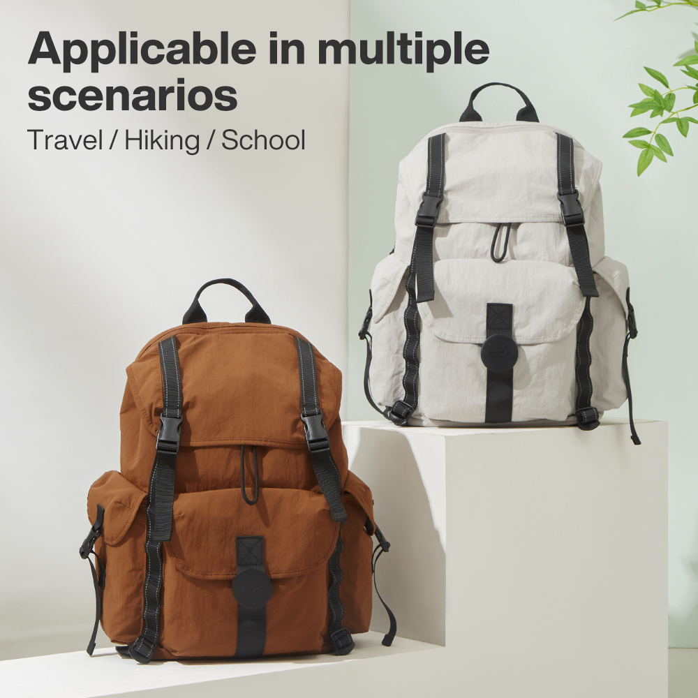 Mixi Travel Backpack 18 Inch C - Canvas Backpack Casual ulasan dan harga