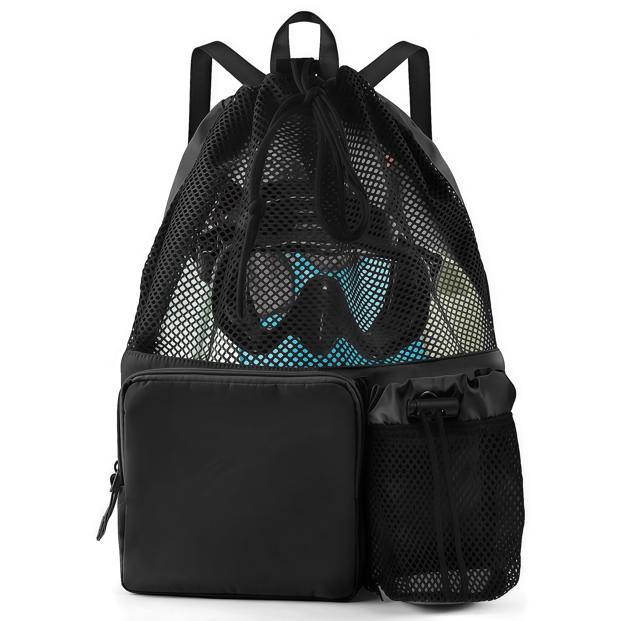 Large Capacity Mesh Drawstring - Drawstring Gym Bag ulasan dan harga