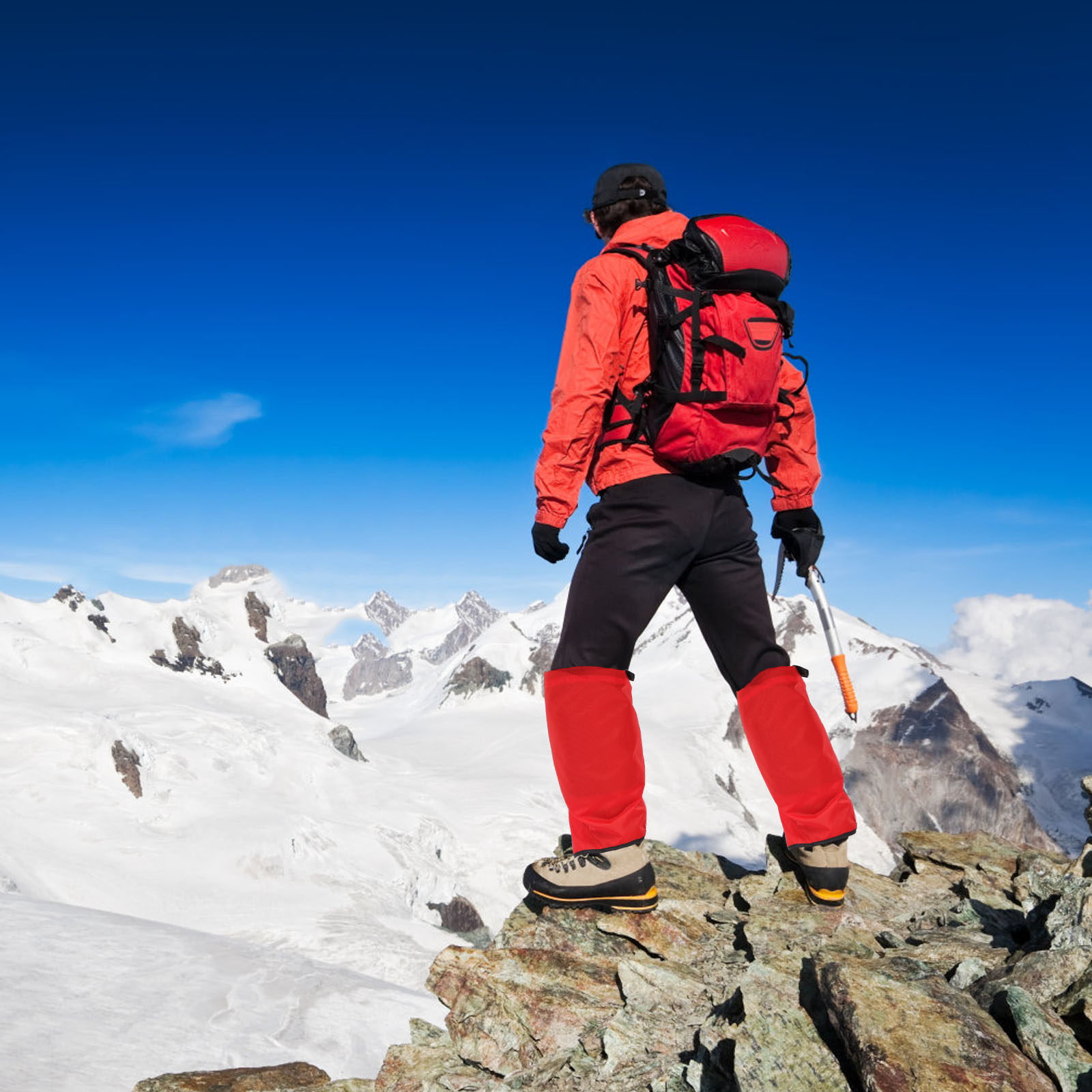 1Pair Outdoor Leg Gaiters Wate - Hiking Backpack Waterproof ulasan dan harga