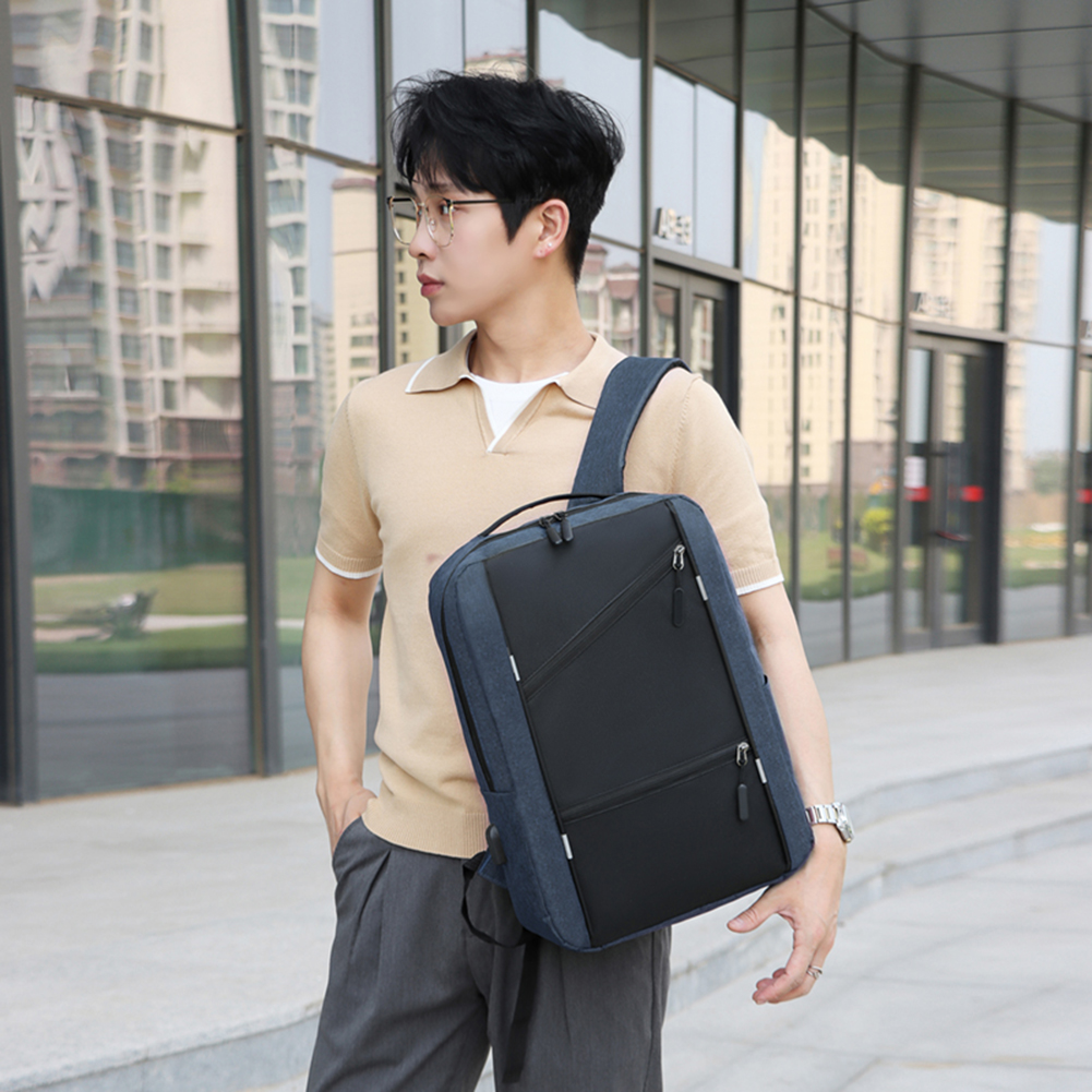 3Pcs Casual Bag Set Laptop Bac - Travel Backpack Anti Theft ulasan dan harga