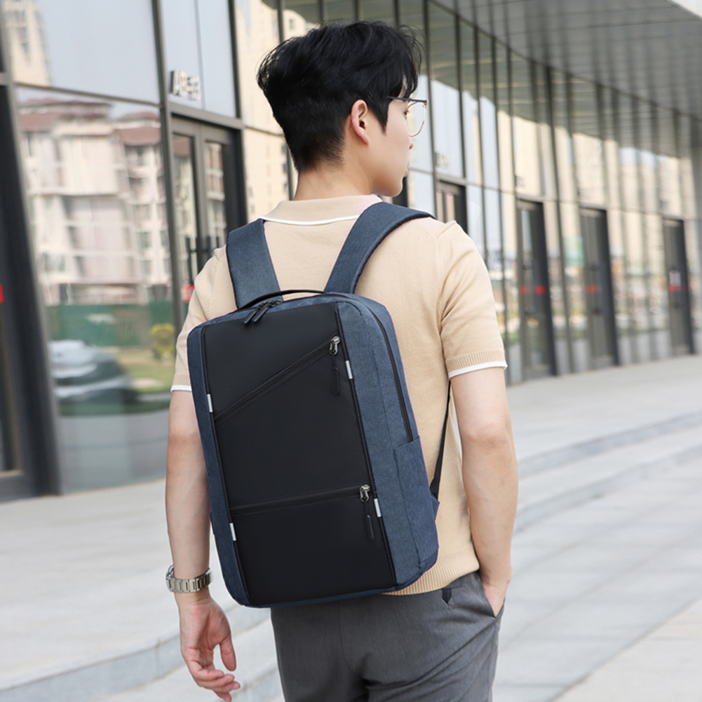 3Pcs Casual Bag Set Laptop Bac - Travel Backpack Anti Theft ulasan dan harga