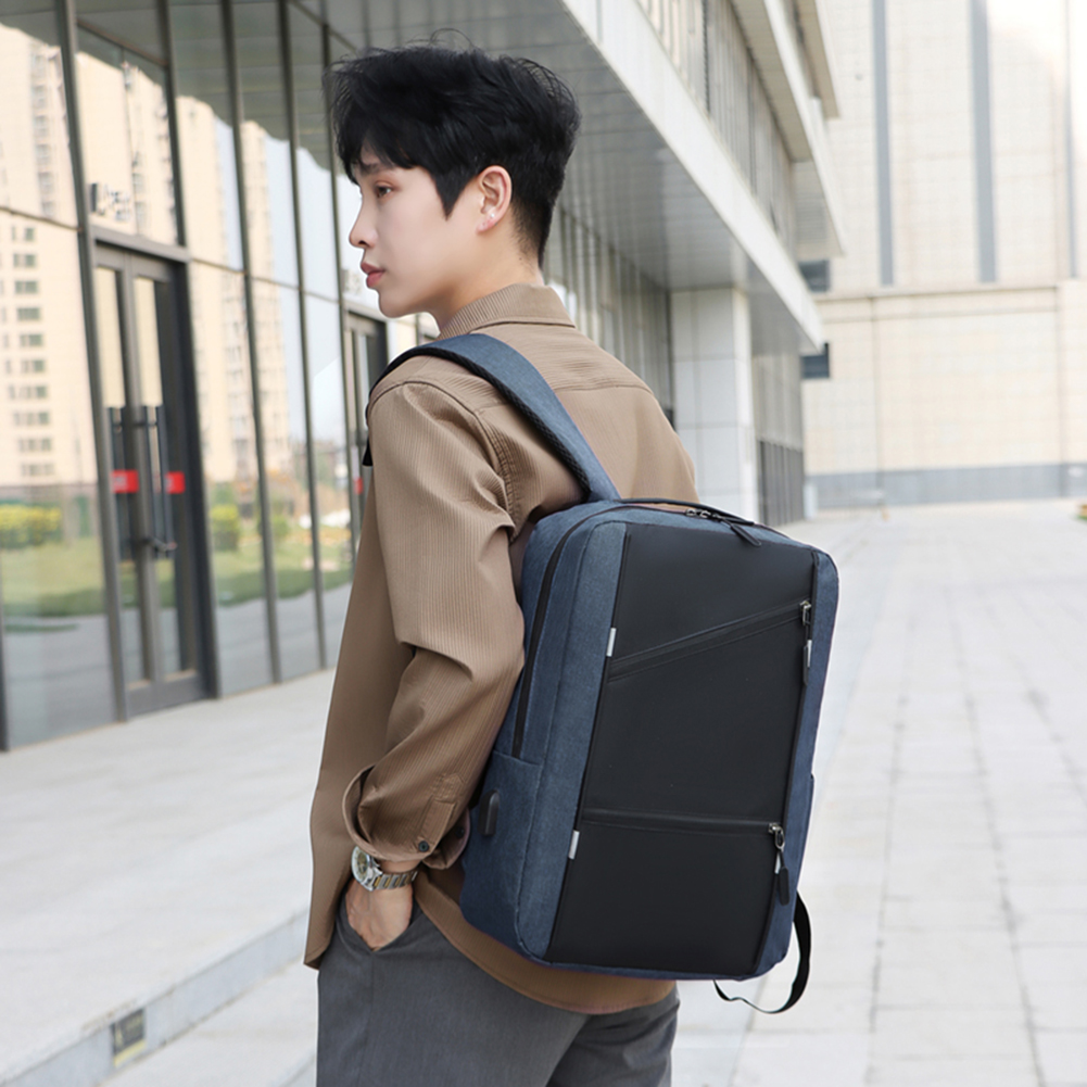 3Pcs Casual Bag Set Laptop Bac - Travel Backpack Anti Theft ulasan dan harga